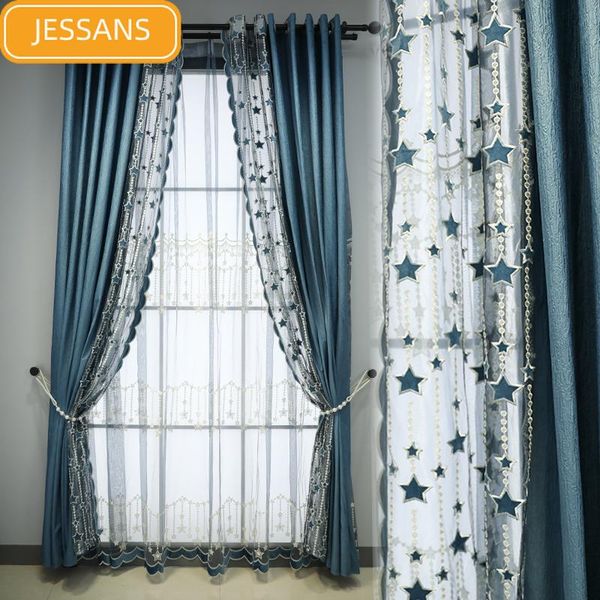 curtain & drapes light luxury flannel lace stitching curtains blackout for living room bedroom finished product customization
curtain & drapes light luxury flannel lace stitching curtains blackout for living room bedroom finished product customization
