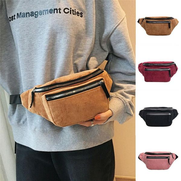 fashion ladies women bum bag fanny money wallet travel holiday waist belt pouch packs corduroy bags
fashion ladies women bum bag fanny money wallet travel holiday waist belt pouch packs corduroy bags