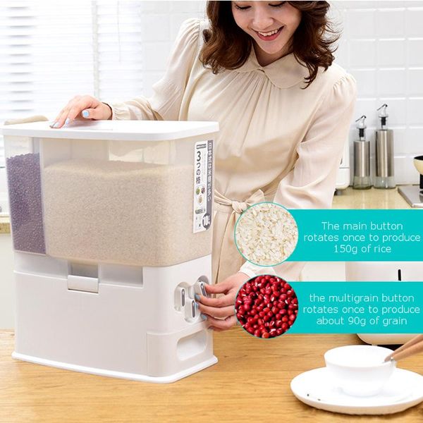 storage bottles & jars kitchen rice box automatic grain cereal dispenser moisture-proof sealed drawer measuring food tank container
storage bottles & jars kitchen rice box automatic grain cereal dispenser moisture-proof sealed drawer measuring food tank container