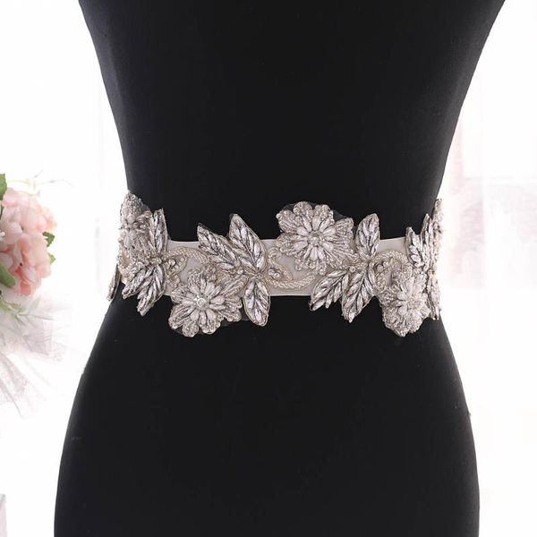 wedding sashes trixy s427 elegant belt crystal bridal rhinestones silver flora diamond sash, White
wedding sashes trixy s427 elegant belt crystal bridal rhinestones silver flora diamond sash, White