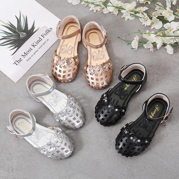 sandals girls summer style toes-capped hollow princess flower soft bottom girl non-slip baby beach shoes flats breathable, Black;red
sandals girls summer style toes-capped hollow princess flower soft bottom girl non-slip baby beach shoes flats breathable, Black;red