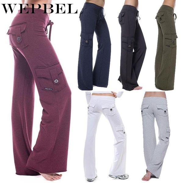 women's pants & capris wepbel stretch button yoga wide leg sweatpants bootleg with muti pockets, Black;white
women's pants & capris wepbel stretch button yoga wide leg sweatpants bootleg with muti pockets, Black;white
