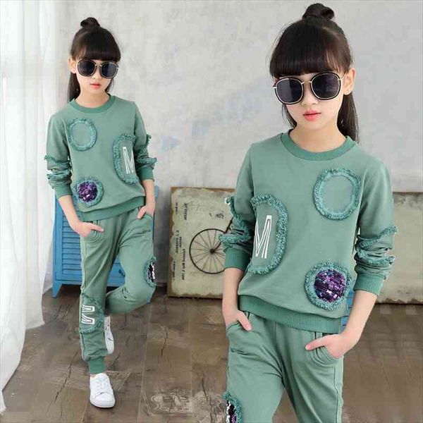 teen girls clothes set sequin baby long sleeve pants 2 pcs kids tracksuit sports suits children clothing, White
teen girls clothes set sequin baby long sleeve pants 2 pcs kids tracksuit sports suits children clothing, White