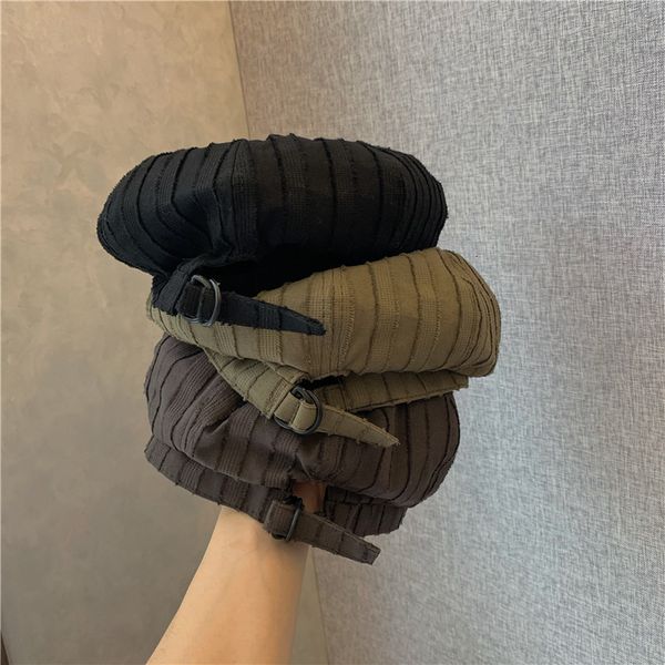designer vertical stripe bud female autumn winter casual student bailey fashion painter pumpkin hat, Blue;gray
designer vertical stripe bud female autumn winter casual student bailey fashion painter pumpkin hat, Blue;gray
