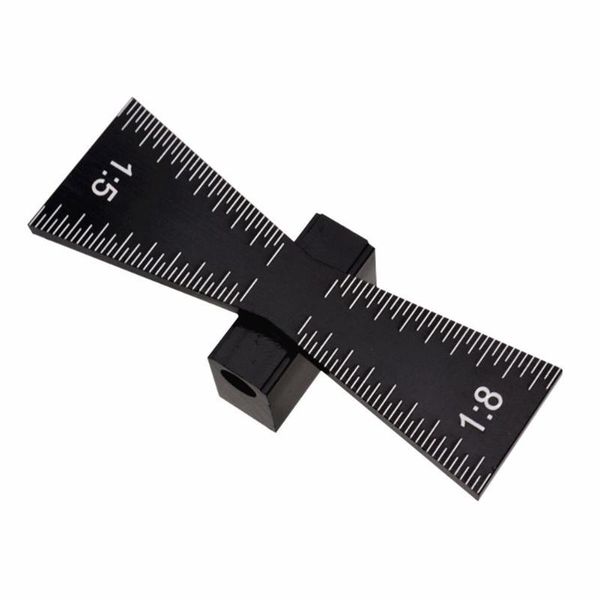 professional hand tool sets aluminum alloy cut dovetail marker template size 1: 5 and 8 wood joints gauge guide 65*22*18mm
professional hand tool sets aluminum alloy cut dovetail marker template size 1: 5 and 8 wood joints gauge guide 65*22*18mm