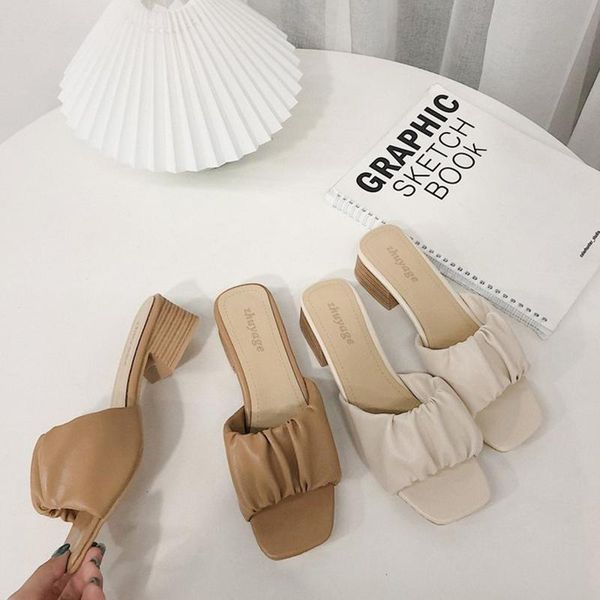 shoes slippers heels slides med fashion slipers women square heel high luxury 2021 block rubber rome pu pumps hoof, Black
shoes slippers heels slides med fashion slipers women square heel high luxury 2021 block rubber rome pu pumps hoof, Black