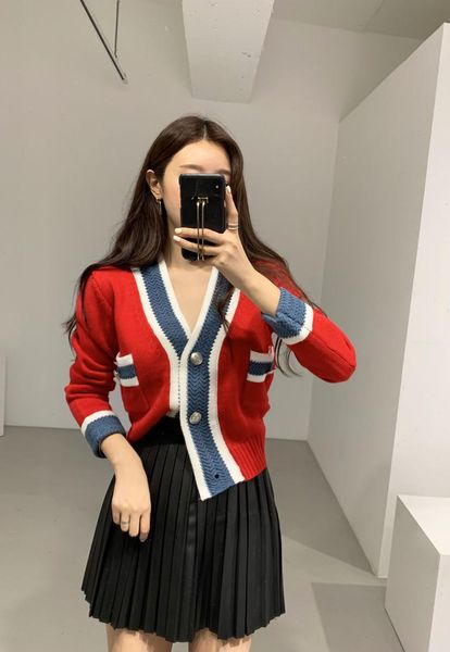 women sweaters female casual style spring autumn v neck single breasted pockets full sleeve cardigan for drop, White;black
women sweaters female casual style spring autumn v neck single breasted pockets full sleeve cardigan for drop, White;black