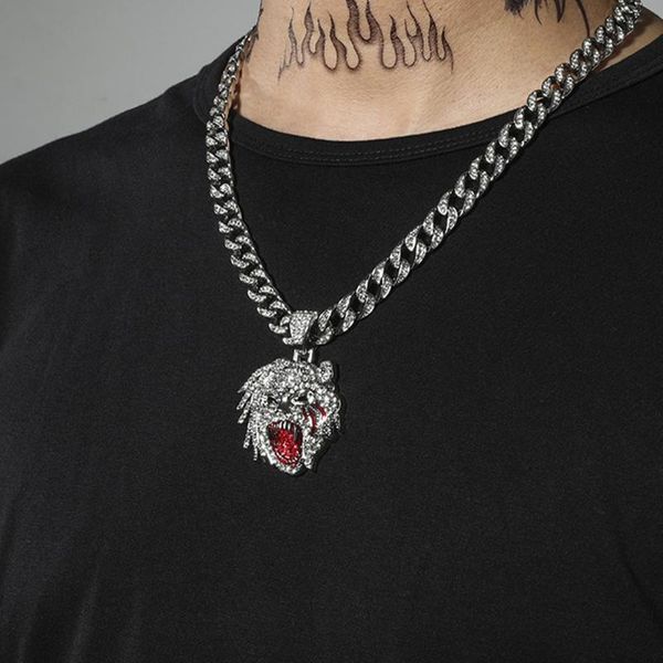 chains men leopard head necklace halloween women's neck chain bling grunge cuban link necklaces fashion jewelry birthday gifts, Silver
chains men leopard head necklace halloween women's neck chain bling grunge cuban link necklaces fashion jewelry birthday gifts, Silver