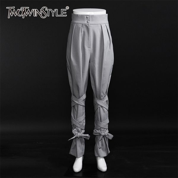 bandage ruched casual pants for women high waist cross lace up bowknot gray trouser female fashion clothing 210521, Black;white
bandage ruched casual pants for women high waist cross lace up bowknot gray trouser female fashion clothing 210521, Black;white
