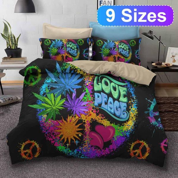 bedding sets 2/3pcs hippie mushroom duvet cover with pillowcase rainbow colorful set fantastic abstract art teen bedlinen
bedding sets 2/3pcs hippie mushroom duvet cover with pillowcase rainbow colorful set fantastic abstract art teen bedlinen