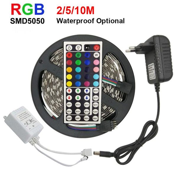 strips led strip light rgb smd 2835 flexible ribbon waterproof 2m 5m 10m tape diode dc 12v+remote control+adapter
strips led strip light rgb smd 2835 flexible ribbon waterproof 2m 5m 10m tape diode dc 12v+remote control+adapter