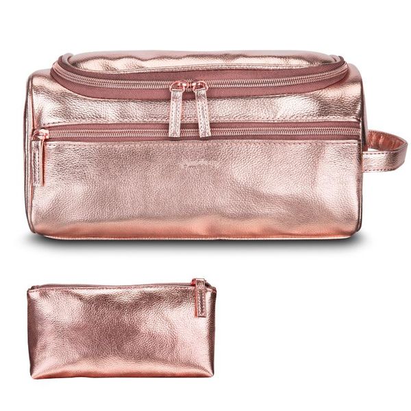 cosmetic bags & cases leather toiletry bag travel organizer portable hanging makeup dopp kit shaving for women
cosmetic bags & cases leather toiletry bag travel organizer portable hanging makeup dopp kit shaving for women