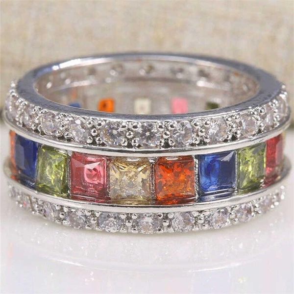 wedding rings fashion silver plated multi-color gem ring women bridal jewelry sz 5-12 party band jewelly gift, Slivery;golden
wedding rings fashion silver plated multi-color gem ring women bridal jewelry sz 5-12 party band jewelly gift, Slivery;golden