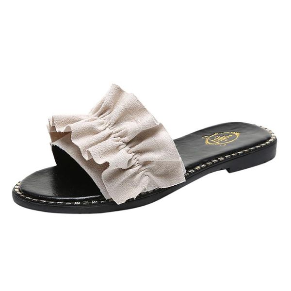 slippers women summer female laces pleated design slides fashion ladies bohemian clip toe flip flops non-slip flat slippers#331, Black
slippers women summer female laces pleated design slides fashion ladies bohemian clip toe flip flops non-slip flat slippers#331, Black