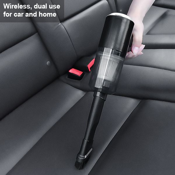 

120w car mini vacuum cleaner small hand-held vacuum usb rechargeable easy to clean deskkeyboard drawer car interior dust