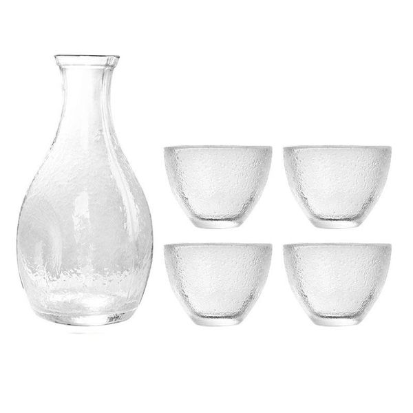 japanese crystal sake set transparent glass wine pot small cup handmade frosting cold bottle home party drinkware glasses
japanese crystal sake set transparent glass wine pot small cup handmade frosting cold bottle home party drinkware glasses