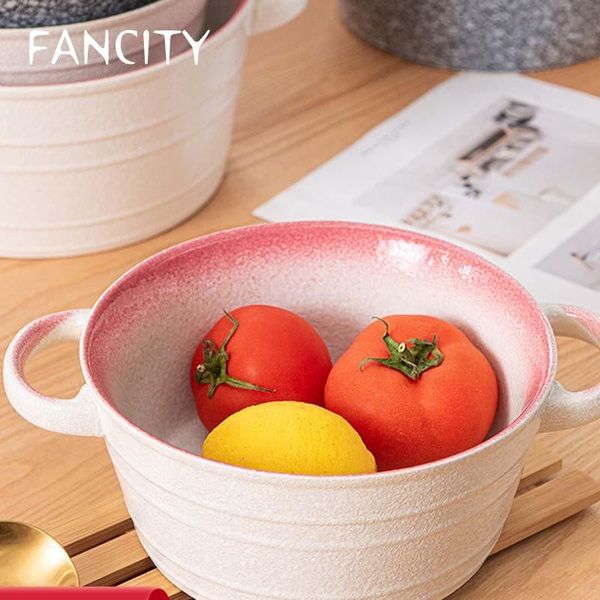 soup bowl ceramic binaural creative noodle japanese salad household large tableware p bowls
soup bowl ceramic binaural creative noodle japanese salad household large tableware p bowls