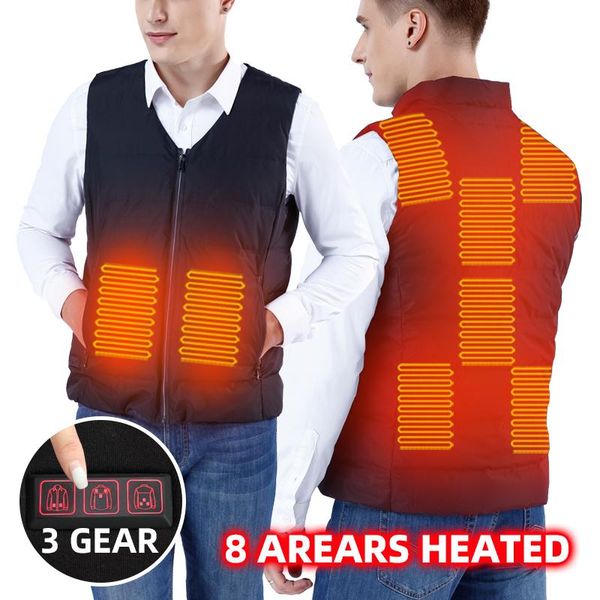 women's vests 2021down jacket female outdoor electric heating vest usb winter heat preservation for men and women, Black;white
women's vests 2021down jacket female outdoor electric heating vest usb winter heat preservation for men and women, Black;white