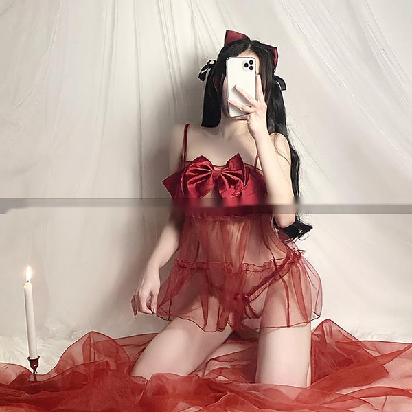 costumes 2021 new sweet fun undies sweet bow gauze transparent suspender nightdress tempting lingerie cute suit girl 5fsx, Black
costumes 2021 new sweet fun undies sweet bow gauze transparent suspender nightdress tempting lingerie cute suit girl 5fsx, Black