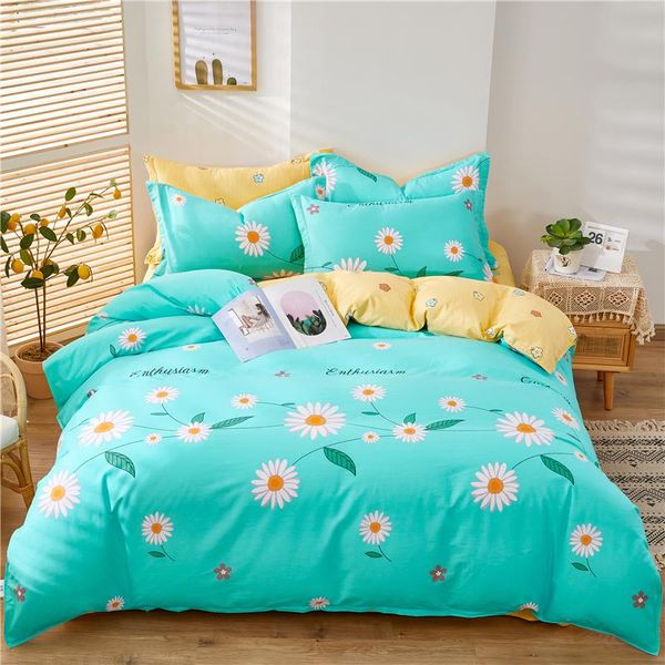 bedding sets 100% pure cotton pastoral flower printed 3/4pcs plaid king size duvet cover set single double soft bed sheets
bedding sets 100% pure cotton pastoral flower printed 3/4pcs plaid king size duvet cover set single double soft bed sheets