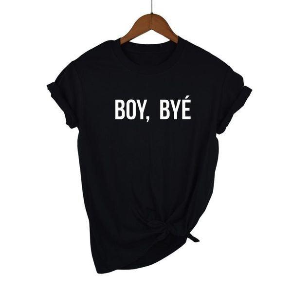 women's t-shirt 100% cotton loose summer boy bye print women t shirt short sleeve cool tshirt tee shirts, White
women's t-shirt 100% cotton loose summer boy bye print women t shirt short sleeve cool tshirt tee shirts, White