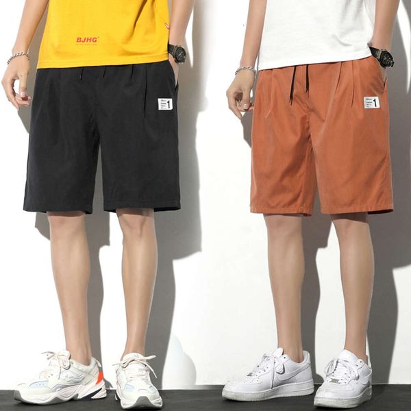 2020 summer men's white wall style loose shorts trendy label casual pants k206-p20, White;black
2020 summer men's white wall style loose shorts trendy label casual pants k206-p20, White;black