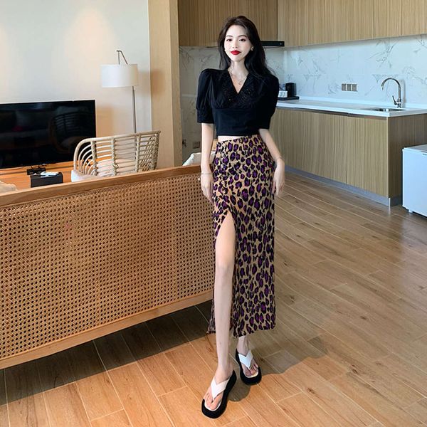 party dresses high waist women's 2021 chic personalized leopard split spring medium length buttock skirt h7yy, White;black
party dresses high waist women's 2021 chic personalized leopard split spring medium length buttock skirt h7yy, White;black