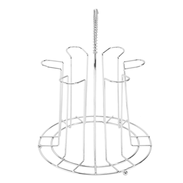 hooks & rails stainless steel 6 cups mug glass stand holder home kitchen hanging drainer storage rack drying shelf accessories
hooks & rails stainless steel 6 cups mug glass stand holder home kitchen hanging drainer storage rack drying shelf accessories