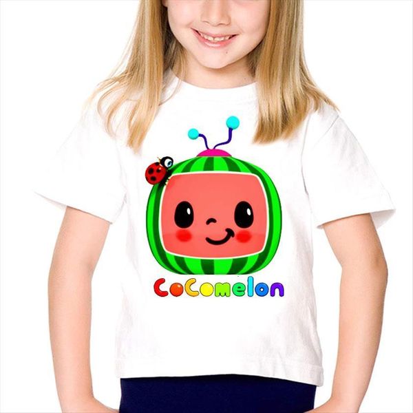 arrival watermelon robot and ladybug print t shirt for girls funny kids clothes harajuku camisetas, Blue
arrival watermelon robot and ladybug print t shirt for girls funny kids clothes harajuku camisetas, Blue