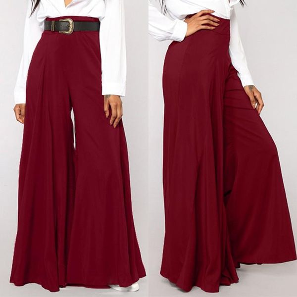 vintage high waist wide leg pants women flare trousers zanzea fashion solid long pantalon autumn retro palazzo plus size women's & capr, Black;white
vintage high waist wide leg pants women flare trousers zanzea fashion solid long pantalon autumn retro palazzo plus size women's & capr, Black;white
