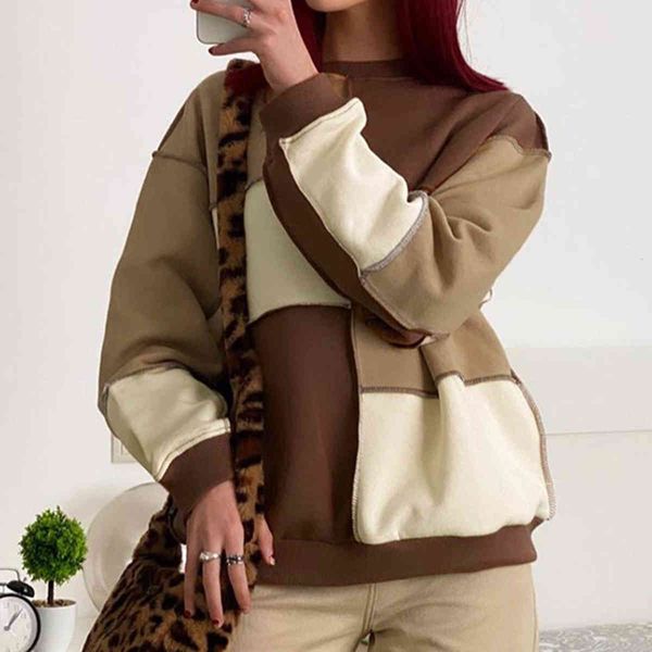 women's sweaters vintage shreds y2k women's jerseys casual autumn sleeve long neck sweater retro chic streetloowear and hoodie kqv, White;black
women's sweaters vintage shreds y2k women's jerseys casual autumn sleeve long neck sweater retro chic streetloowear and hoodie kqv, White;black