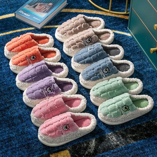 slippers 2021 women shoes winter cotton thick soled indoor house couple warm comfy non slip light fleece fur, Black
slippers 2021 women shoes winter cotton thick soled indoor house couple warm comfy non slip light fleece fur, Black