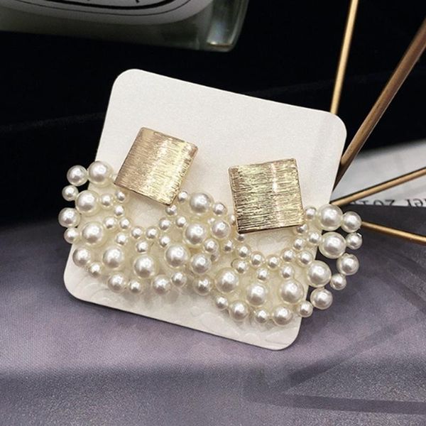 dangle & chandelier classic fashion trend pearl earrings bohemian jewelry, Silver
dangle & chandelier classic fashion trend pearl earrings bohemian jewelry, Silver