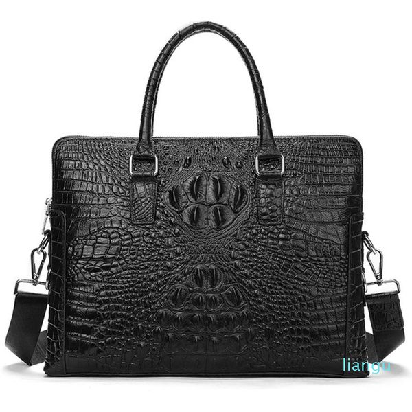 famous design business briefcase crocodile grain cowhide leather men's bag horizontal briefcase shoulder bag male totes handbag
famous design business briefcase crocodile grain cowhide leather men's bag horizontal briefcase shoulder bag male totes handbag