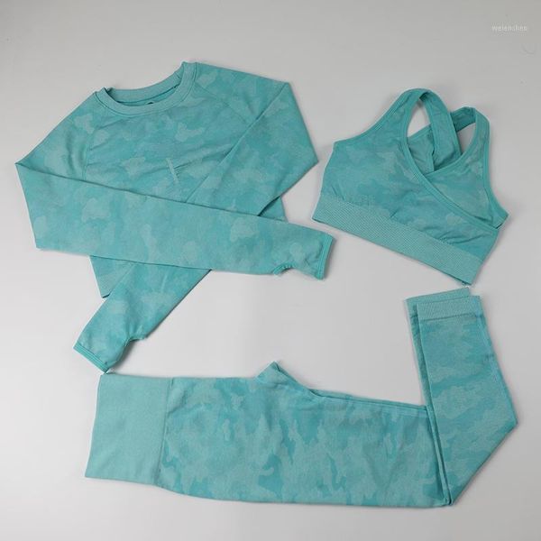 yoga outfit camo workout set gym clothing fitness high waist leggings push up sport bra long sleeves crop female suits
yoga outfit camo workout set gym clothing fitness high waist leggings push up sport bra long sleeves crop female suits