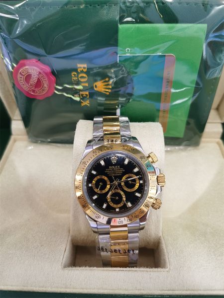 with original box men watch all subdials work 116520 116509 116500 quality factory 40mm automatic mechanical movement sapphire glass mens bl, Slivery;brown
with original box men watch all subdials work 116520 116509 116500 quality factory 40mm automatic mechanical movement sapphire glass mens bl, Slivery;brown