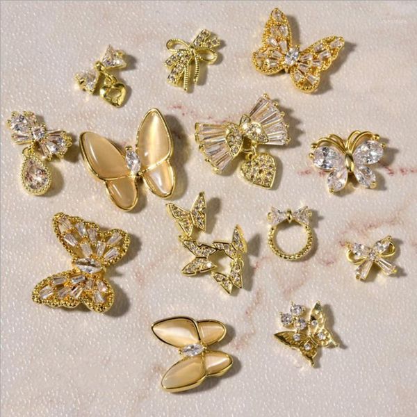 est rhinestone metal 2pcs 3d alloy butterfly nail art zircon manicure nails diy accessories decoration decorations1, Silver;gold
est rhinestone metal 2pcs 3d alloy butterfly nail art zircon manicure nails diy accessories decoration decorations1, Silver;gold