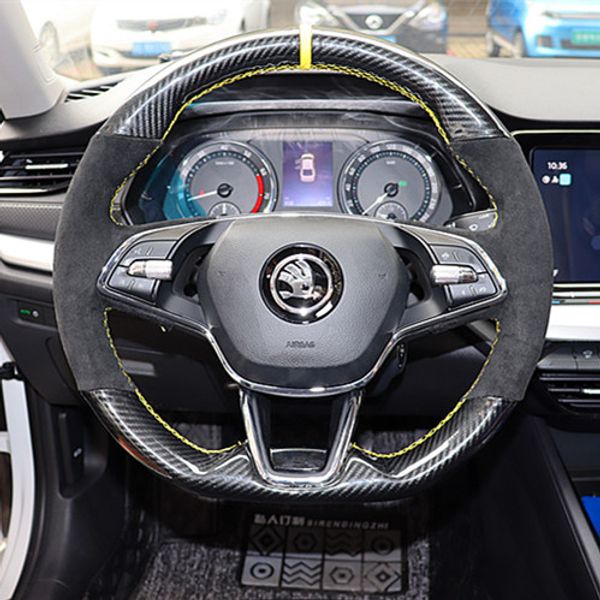 suitable for skoda 21 mingrui xinrui hand sewn steering wheel cover
suitable for skoda 21 mingrui xinrui hand sewn steering wheel cover