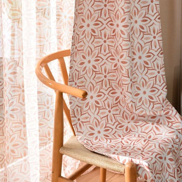 simple and modern pastoral curtains for living room balcony bedroom imitation linen blackout curtain & drapes 
simple and modern pastoral curtains for living room balcony bedroom imitation linen blackout curtain & drapes