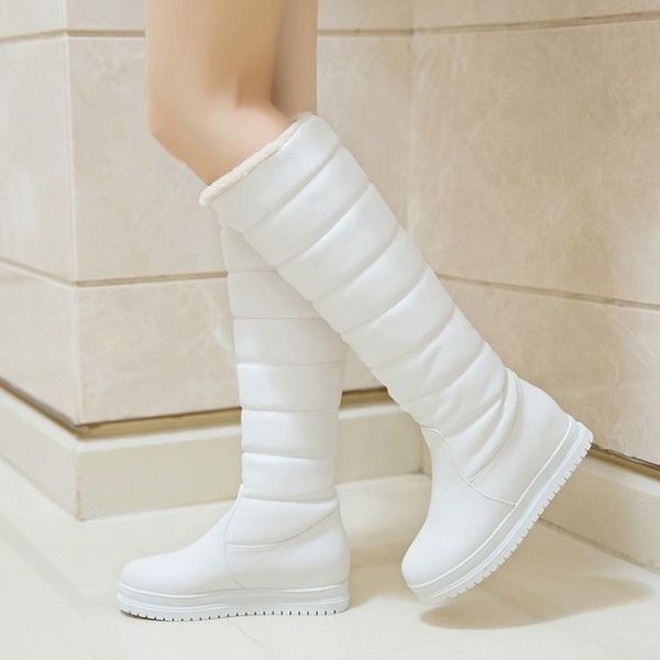 boots autumn and winter long tube women's flat bottom thick plush warm casual student snow cotton, Black
boots autumn and winter long tube women's flat bottom thick plush warm casual student snow cotton, Black