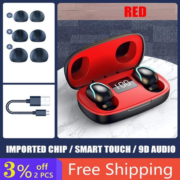 headphones & earphones mini wireless with led swimming bluetooth 5.0 earphone tws in-ear hd call running headsets support /android phones
headphones & earphones mini wireless with led swimming bluetooth 5.0 earphone tws in-ear hd call running headsets support /android phones
