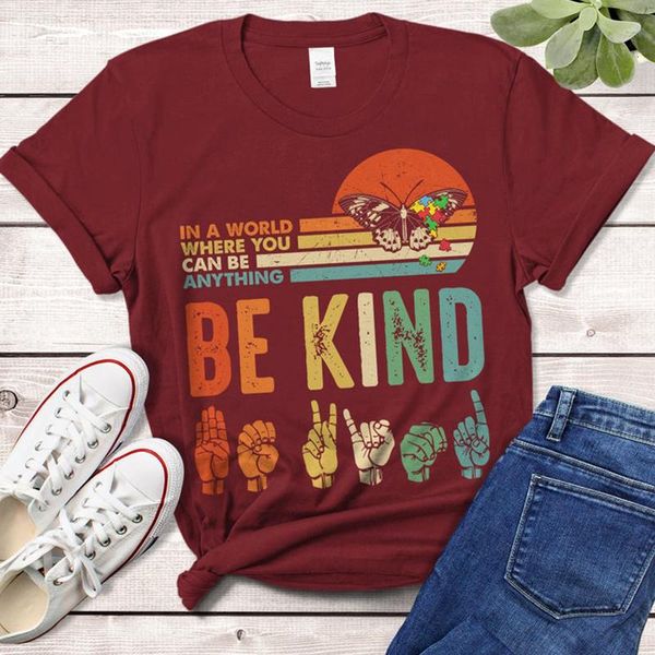 women's t-shirt in a world where you can be anything kind women t shirts black lives matter graphic tee shirt short sleeve drop, White
women's t-shirt in a world where you can be anything kind women t shirts black lives matter graphic tee shirt short sleeve drop, White