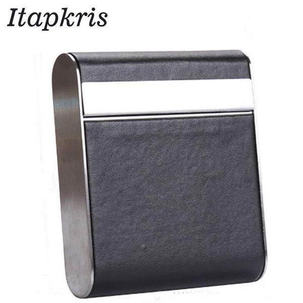 card holders fashion tobacco hold 20 box pu leather business case cigarette holder metal holds men gift black brown, Brown;gray
card holders fashion tobacco hold 20 box pu leather business case cigarette holder metal holds men gift black brown, Brown;gray