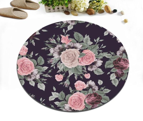 bath mats retro flowers in black background round indoor children's room floor cushion bedroom area rugs bathroom non-slip carpet door
bath mats retro flowers in black background round indoor children's room floor cushion bedroom area rugs bathroom non-slip carpet door