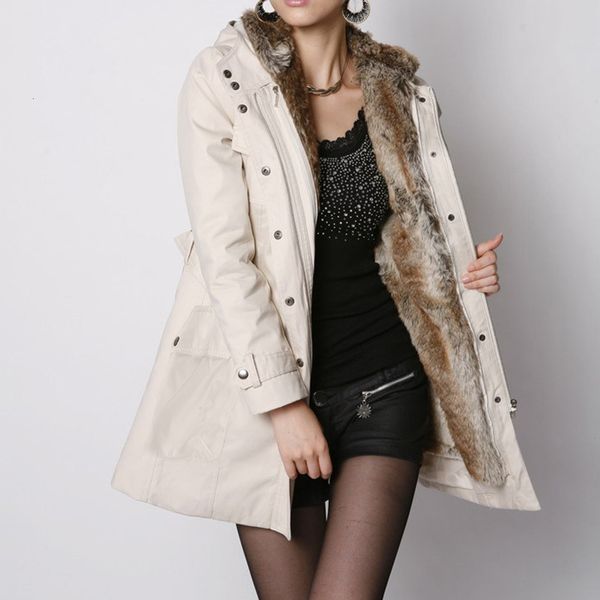 women's wool & blends autumn and winter ladies fur lining coat womens r warm thick long jacket hooded parka ropa mujer 1mxm, Black
women's wool & blends autumn and winter ladies fur lining coat womens r warm thick long jacket hooded parka ropa mujer 1mxm, Black