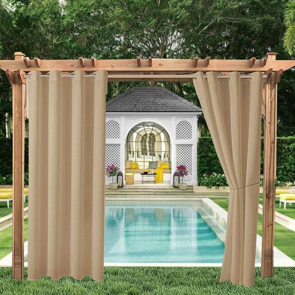 outdoor curtains waterproof rustproof silver grommet porch decor thermal insulated curtain for patio open-air film & drapes
outdoor curtains waterproof rustproof silver grommet porch decor thermal insulated curtain for patio open-air film & drapes
