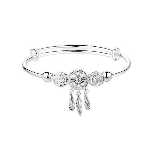 bangle bracelet female fashion silver girl tassel pendant is small and pure fresh hand act the role ofing tasted, Black
bangle bracelet female fashion silver girl tassel pendant is small and pure fresh hand act the role ofing tasted, Black