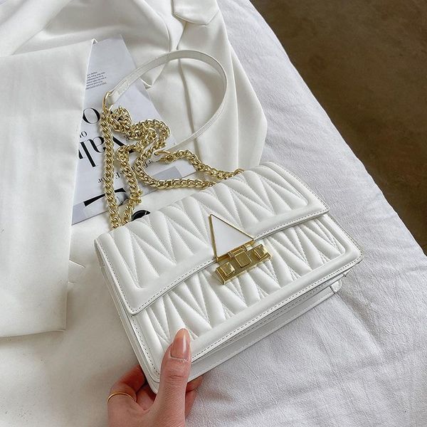 shoulder bags fashion thread chain crossbody for women handbags purse 2021 brand designer ladies messenger high quality
shoulder bags fashion thread chain crossbody for women handbags purse 2021 brand designer ladies messenger high quality