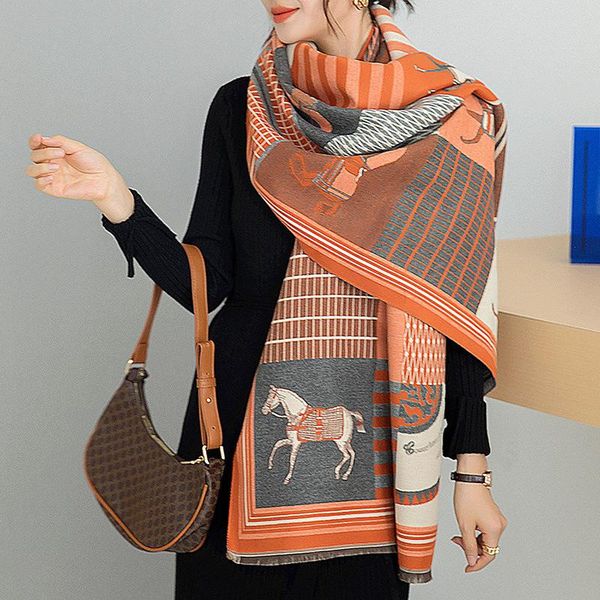 scarves 2021 winter scarf women cashmere warm pashmina foulard lady horse thick soft shawls wraps, Blue;gray
scarves 2021 winter scarf women cashmere warm pashmina foulard lady horse thick soft shawls wraps, Blue;gray