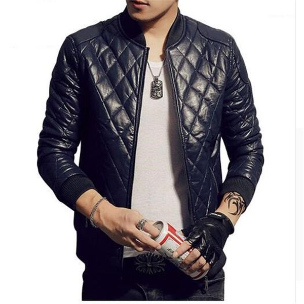 men's fur & faux 2021 arrival pu leather jacket slim stand collar autumn winter plus velvet jackets fashion coat for male, Black
men's fur & faux 2021 arrival pu leather jacket slim stand collar autumn winter plus velvet jackets fashion coat for male, Black